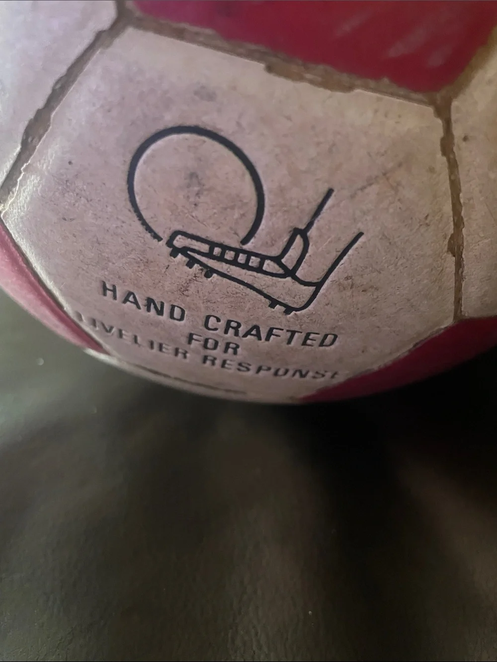 Vintage Spalding Handler 4 Soccer Ball